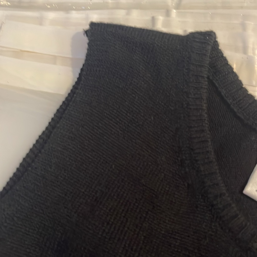 NEW Black soft knit child's tank, Girls 4 - Picture 5 of 6